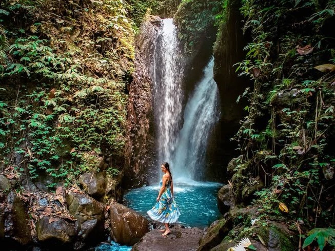 Gitgit Waterfall & Gitgit Twin Waterfall - 2 EPIC___
