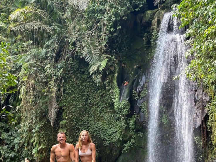 Ulu petanu waterfall