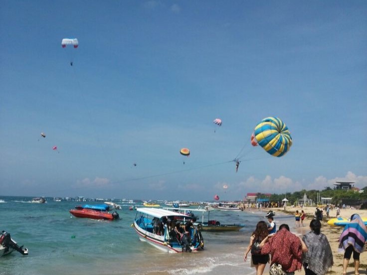 Watersports at Tanjung Benoa,Bali,Indonesia